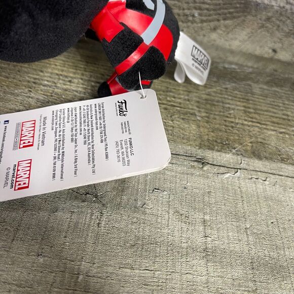 Funko Marvel Mopeez Inverse Deadpool Black Red Plush Small Doll Figure - Picture 8 of 8